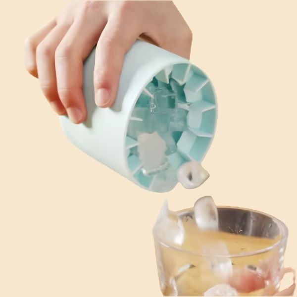 Round Silicone Ice Cube Mold